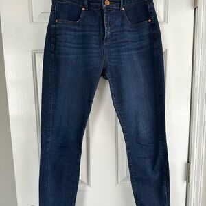 LOFT High Waist Skinny Jeans Classic Denim Style